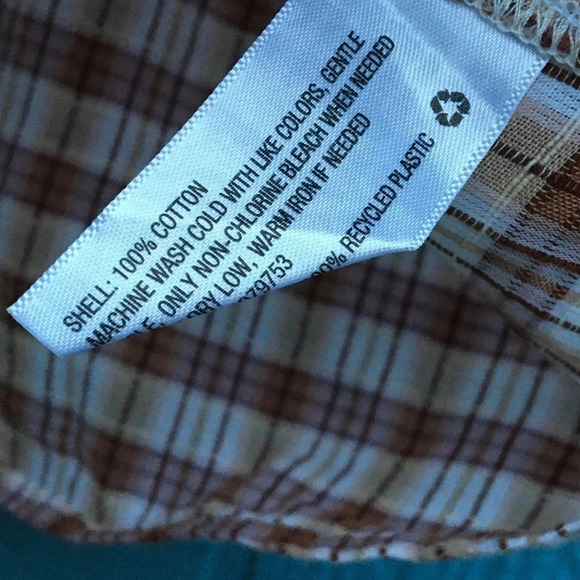 NWT Universal Threads Brown Plaid 3/4 Wide Sleeve Top Size Small - Picture 5 of 6